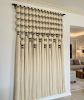 Large Macrame Wall Tapestry 72x84 Inch Boho Wall Hanging Woven Tapestry Bohemian Decor Extra Large Wall Art Headboard Cotton Rope | Macrame Wall Hanging in Wall Hangings by RavaTapestryArt