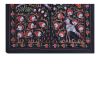 Silk Suzani Tapestry With Tree of Life Design, Animal Pictor | Tablecloth in Linens & Bedding by Vintage Pillows Store