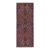 1950s Vintage Kars Kilim rug in Beige-Brown, Green and Pink | Area Rug in Rugs by Vintage Pillows Store. Item composed of fiber