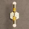 Cove - Wall Sconce Vanity - Mid Century Modern Lighting | Sconces by Illuminate Vintage. Item composed of brass