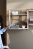 Wall shelf, Wooden shelves, Mid century modern shelf | Shelving in Storage by Plywood Project. Item composed of oak wood in minimalism or mid century modern style