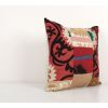 Vintage Turkish Patchwork Suzani Pillow, Suzani Pillow Case | Cushion in Pillows by Vintage Pillows Store