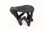 Rustic Sculptural Coffee Table, Burnt Black Wood, Carved, Unique, Logniture | Tables by Logniture