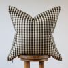 Black & Cream Buffalo Check 22x22 | Pillow in Pillows by Vantage Design