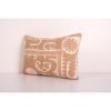Exquisite Washed Neutral Tan Terrific Art Accent Pillow Cove | Cushion in Pillows by Vintage Pillows Store