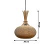 Klec Round Hanging Lamp | Pendants by Home Blitz. Item made of metal works with modern style