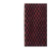 Checkered Turkish Tulu Rug - Wool Karapinar Shaggy Carpet | Area Rug in Rugs by Vintage Pillows Store