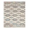 Hand-Woven Braided Small Rug Turkish Jajim Kilim | Rugs by Vintage Pillows Store. Item made of cotton with fiber