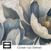 Indigo Bloom — Bold Florals Luxury Wallpaper Mural | Wall Treatments by ELLE WALLS