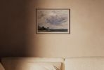 Vintage Landscape Painting | Stormy clouds and field | Digital Art in Art & Wall Decor by Capricorn Press. Item made of paper works with boho & minimalism style