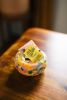 Glass Blown 90's Neon Anorak Bubble Bowl | Decorative Bowl in Decorative Objects by Maria Ida Designs. Item made of ceramic