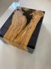 Waterfall Epoxy Table - Epoxy Coffee Table - Resin Table | Tables by Tinella Collection. Item made of wood & synthetic compatible with contemporary and country & farmhouse style