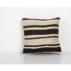 Traditional Turkish Hemp Decorative Kilim Pillow, Anatolian | Cushion in Pillows by Vintage Pillows Store