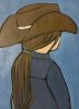 Gossip Cowgirls: The One Who Didn’t Rush It | Paintings by carrie song