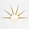 Solare Dawn | Sconces by DESIGN FOR MACHA. Item made of brass with glass