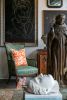 Towering Blooms (Orange) | Decorative Objects by Kerry & Clyde, LLC ,  Jill Fulton, Artist and Owner