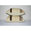 12" X 16" Moroccan Boho Organic Kilim Cushion Cover | Sham in Linens & Bedding by Vintage Pillows Store. Item composed of cotton & fiber