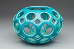 Openwork Orb Vessel - Turquoise | Decorative Objects by Lynne Meade