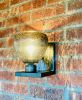 Acqua Sconce · Smoke Crackle · Recycled Glass | Sconces by LUMi Collection. Item composed of glass