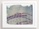 Cyclone (Coney Island) | Photography by She Hit Pause. Item composed of paper