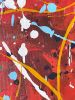 Traces of Light – Original Abstract Floral Painting on Canvas | Oil And Acrylic Painting in Paintings by Dario Moschetta