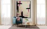 Raw Bloom | Pink Abstract Original Painting | Oil And Acrylic Painting in Paintings by Abby May