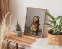 Swiss Chocolate Teddy Bear | Prints by The Ugly Cat Studio