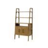 Mid Century Modern Bookcase, Custom Storage Unit,Home Office | Book Case in Storage by Plywood Project. Item composed of oak wood in minimalism or mid century modern style
