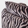 Miles Love Seat Zebra | Work by District Loom