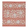 Decorative Orangeade Silk Suzani Suzani With Pomegranates | Tapestry in Wall Hangings by Vintage Pillows Store. Item made of cotton