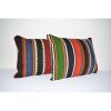 18" X 24" Set of 2 Throw Pillows for Couch Lumbar Pillow | Sham in Linens & Bedding by Vintage Pillows Store. Item composed of fabric