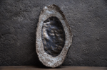 Wabi-Sabi bronze lava rock bowl | Dinnerware by Laima Ceramics. Item made of stoneware