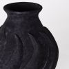 Swirl Vase Black Large | Work by District Loom