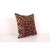 Large Rustic Square Size Caucasian Rug Pillow, Hand Knotted | Cushion in Pillows by Vintage Pillows Store