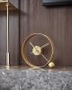 Endless | Clock in Decorative Objects by MCLOCKS. Item made of oak wood & steel