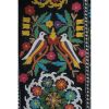 Colorful Velvet Suzani Animal Table Runner, Handmade | Linens & Bedding by Vintage Pillows Store. Item made of cotton with fiber