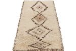 Vintage Moroccan Rug in Beige-Brown with Diamond Medallions, from Rug & Kilim | Area Rug in Rugs by Rug and Kilim