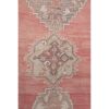 Vintage Turkish Oushak Runner With Eclectic Mediterranean | Runner Rug in Rugs by Vintage Pillows Store. Item composed of cotton and fiber