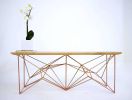 Yoshi Bench | Benches & Ottomans by MODERNCRE8VE. Item made of wood with copper