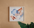 Movement Within | Mixed Media in Paintings by TERRA ETHOS. Item composed of paper compatible with boho and contemporary style