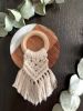Macrame Napkin Rings | Linens & Bedding by Rosie the Wanderer. Item made of wood with cotton