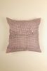Charcoal Dust Kalamkari Pillow | Pillows by Ninéh