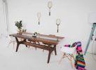 The Provo Dining Table :: Beautiful Live Edge, Glass and Bra | Tables by MODERNCRE8VE. Item composed of walnut and glass