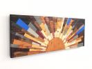 A Sunny Day | Wall Sculpture in Wall Hangings by StainsAndGrains. Item made of wood works with contemporary & industrial style