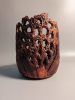 Erosion Vase | Ornament in Decorative Objects by Wood Alchemist Studio. Item made of wood