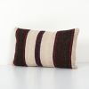 Traditional Turkish Hemp Decorative Kilim Pillow, Anatolian | Cushion in Pillows by Vintage Pillows Store