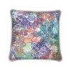 All the Flowers Silk Cushion | Pillows by Sean Martorana. Item made of fabric
