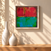 ECHOES 004 - 20x20cm | Oil And Acrylic Painting in Paintings by Lara Spadetto Art