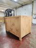 Model #1102 - Custom Kitchen Island | Countertop in Furniture by Limitless Woodworking. Item made of maple wood works with mid century modern & contemporary style