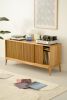 TONN 150 - Record player stand - Solid oak | Media Console in Storage by Mo Woodwork